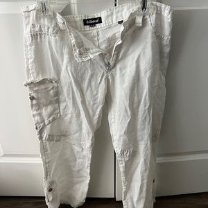 DollHouse | Linen/Jean Like Material Pant | 9/10